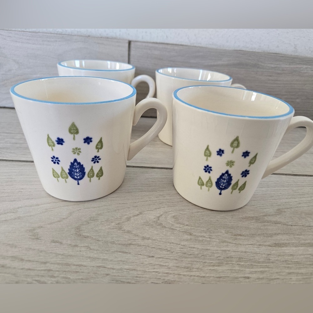 Marcrest Swiss Alpine Chalet Mugs | Mid-Century Modern | Set of 4 (1950s–1960s)